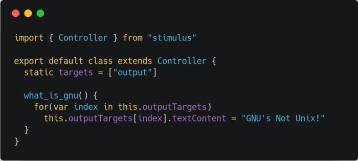 You then access them through the array this.outputTargets